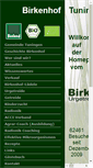 Mobile Screenshot of birkenhof-tuningen.de